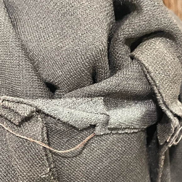 Vintage Toni Todd Dark Brown Long Sleeve Faux Fur Tie Waist 1970s Dress Size 14 - Picture 13 of 13